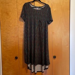 Lularoe Carly high low dress